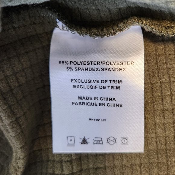 Cloudveil Jacquard Sierra Run Don't Walk Fleece 1/4 Zip Mens Medium - Picture 5 of 5